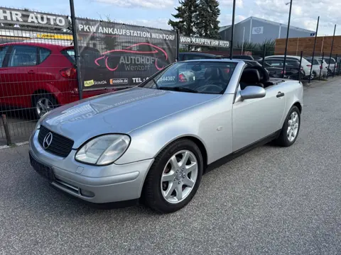 Mercedes-Benz SLK 200, Cabrio in Silber